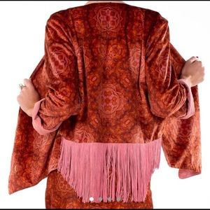Liberated Heart Jimi Hendrix Fringe Jacket